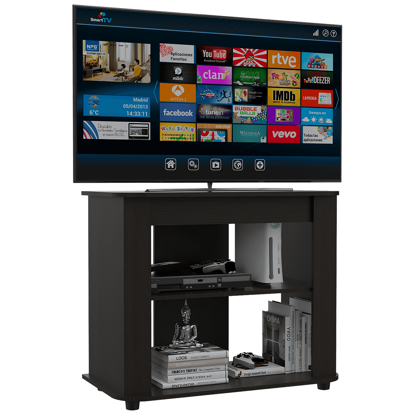Rack Para Tv Maori Rta Wengue