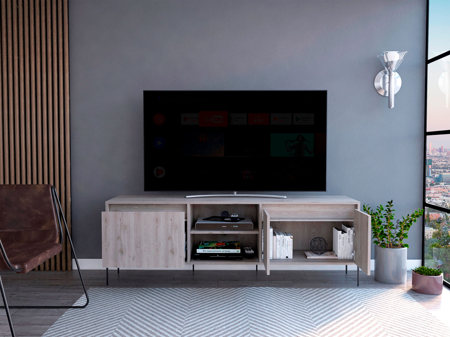 Mesa De Tv London Rta Bardolino