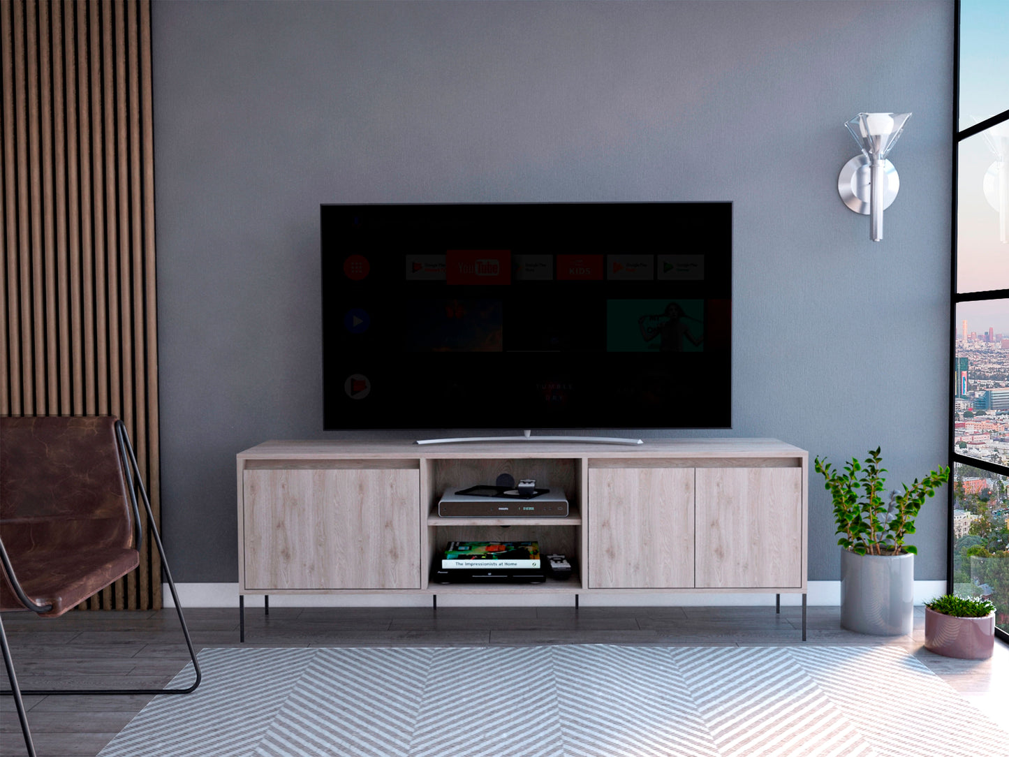 Mesa De Tv London Rta Bardolino