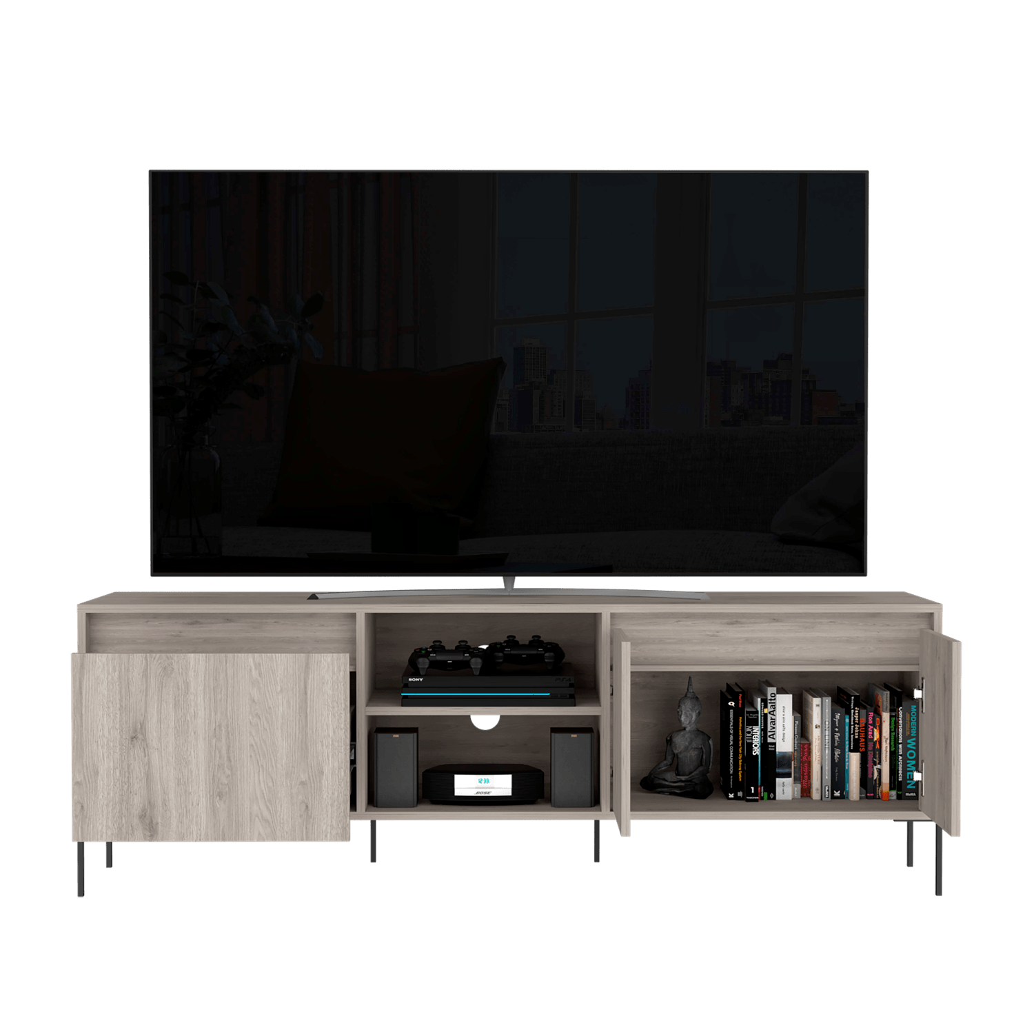 Mesa De Tv London Rta Bardolino