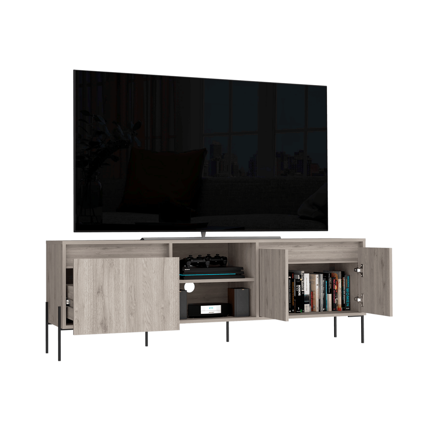 Mesa De Tv London Rta Bardolino