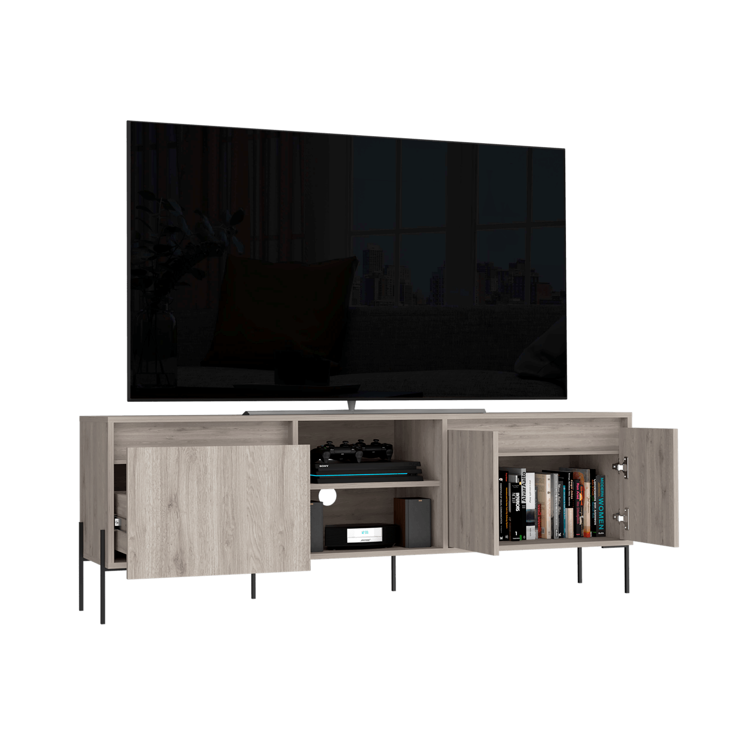 Mesa De Tv London Rta Bardolino