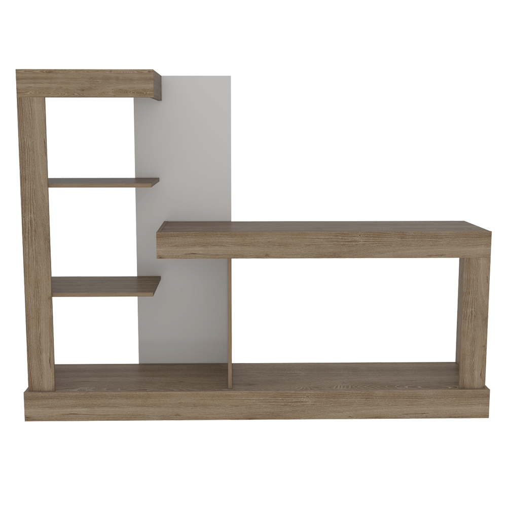 Rack Para Tv Minotti Miel+Blanco