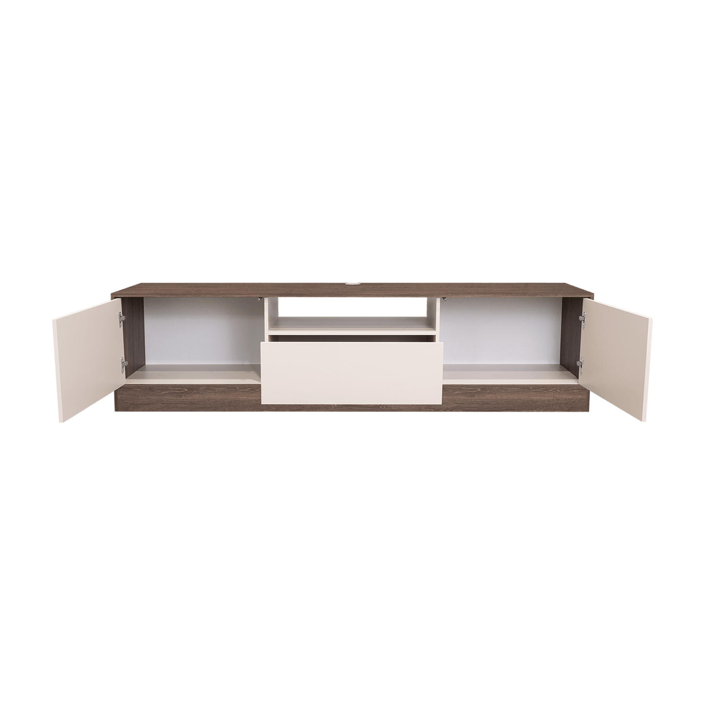 Rack Para Tv Niles 506X200X50 Rta Milan + Capri