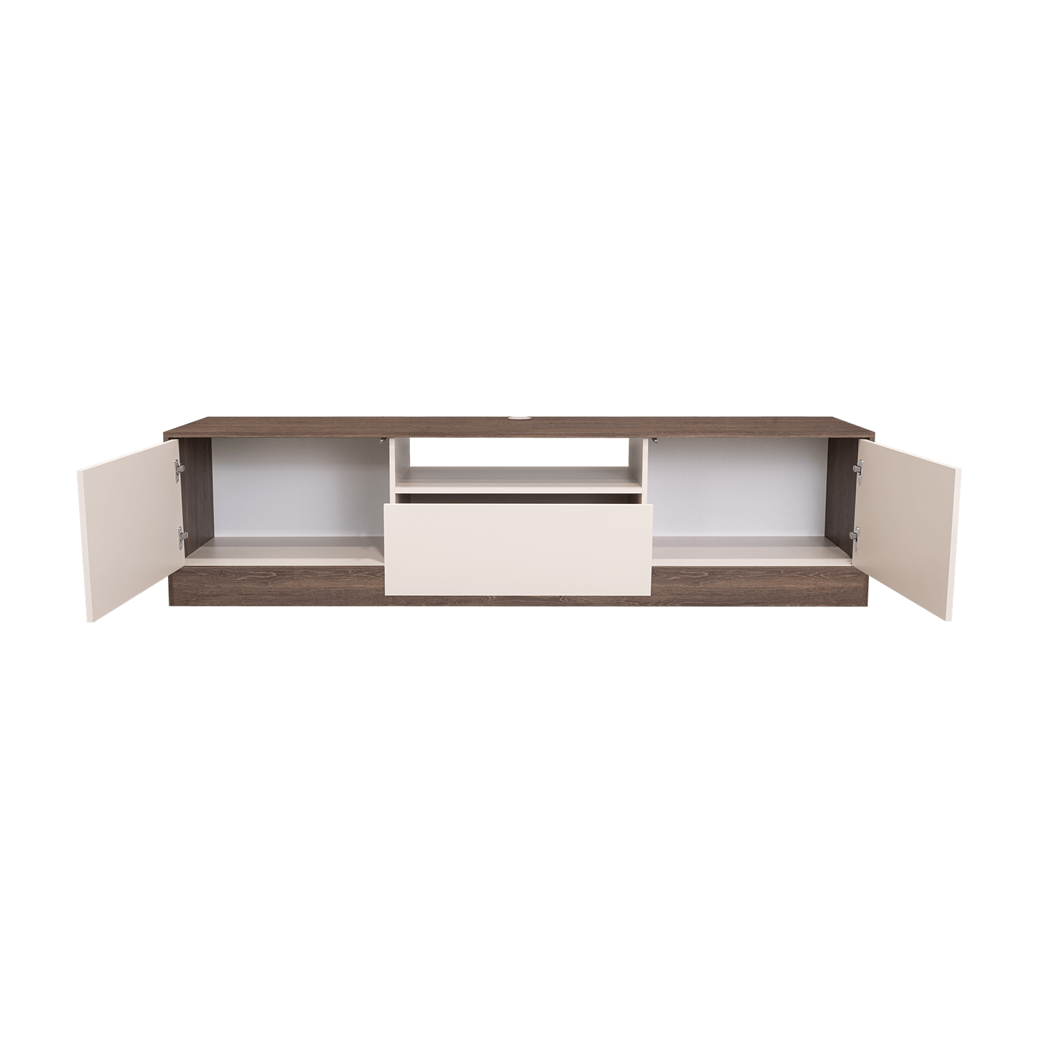 Rack Para Tv Niles 506X200X50 Rta Milan + Capri