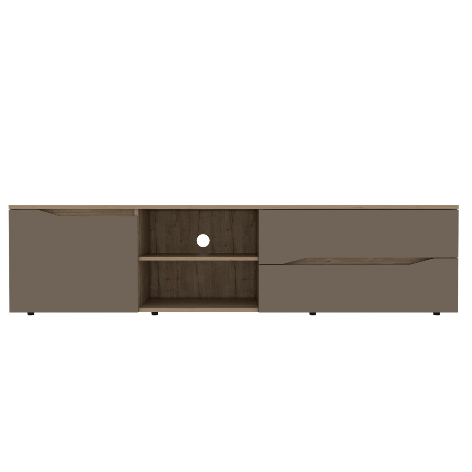 Rack Para Tv 60'' Obregon 45 X 180 Rta Una Taupe