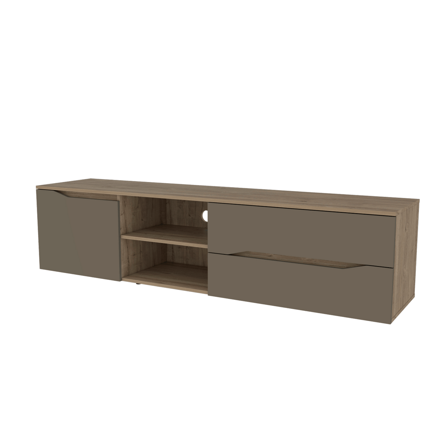 Rack Para Tv 60'' Obregon 45 X 180 Rta Una Taupe