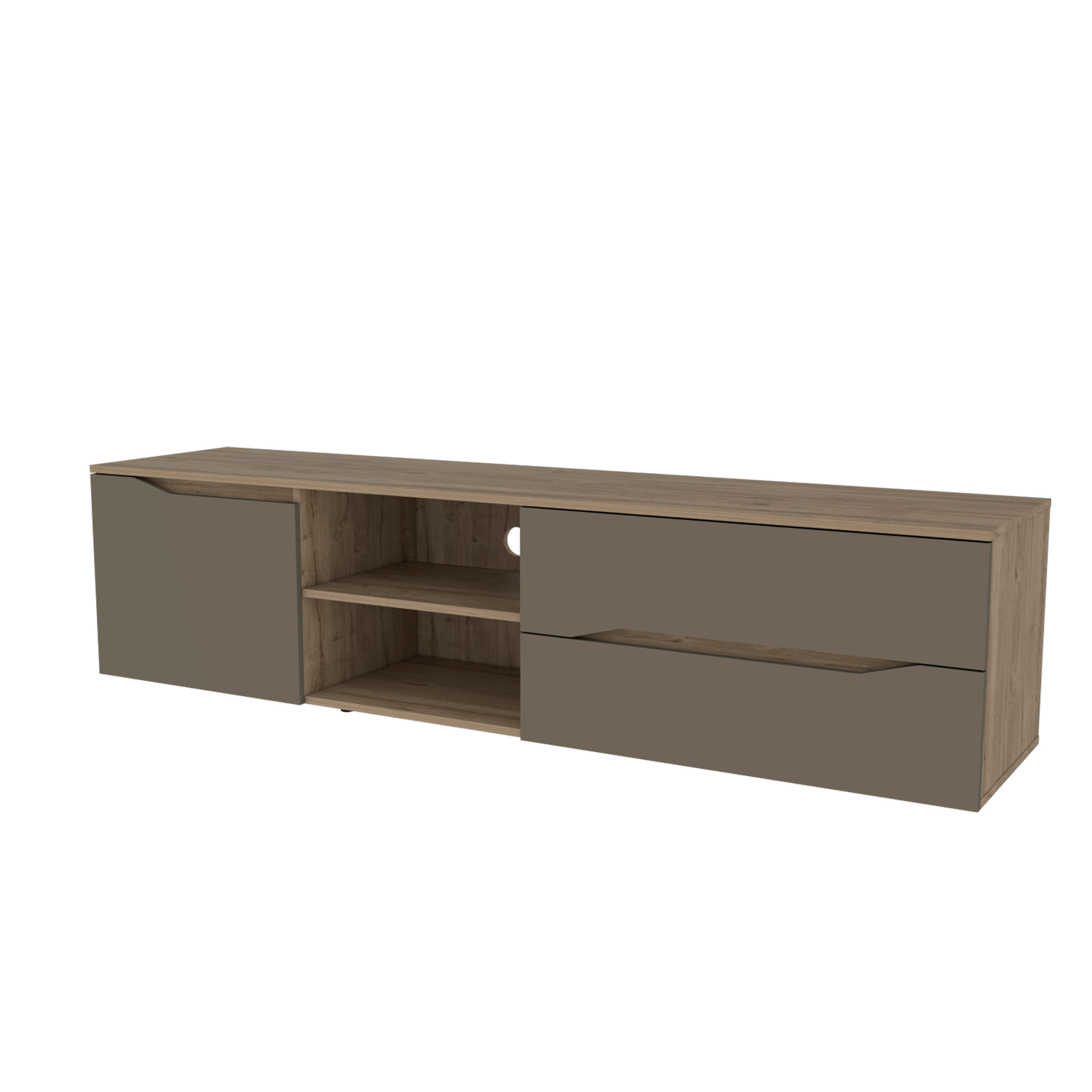 Rack Para Tv 60'' Obregon 45 X 180 Rta Una Taupe