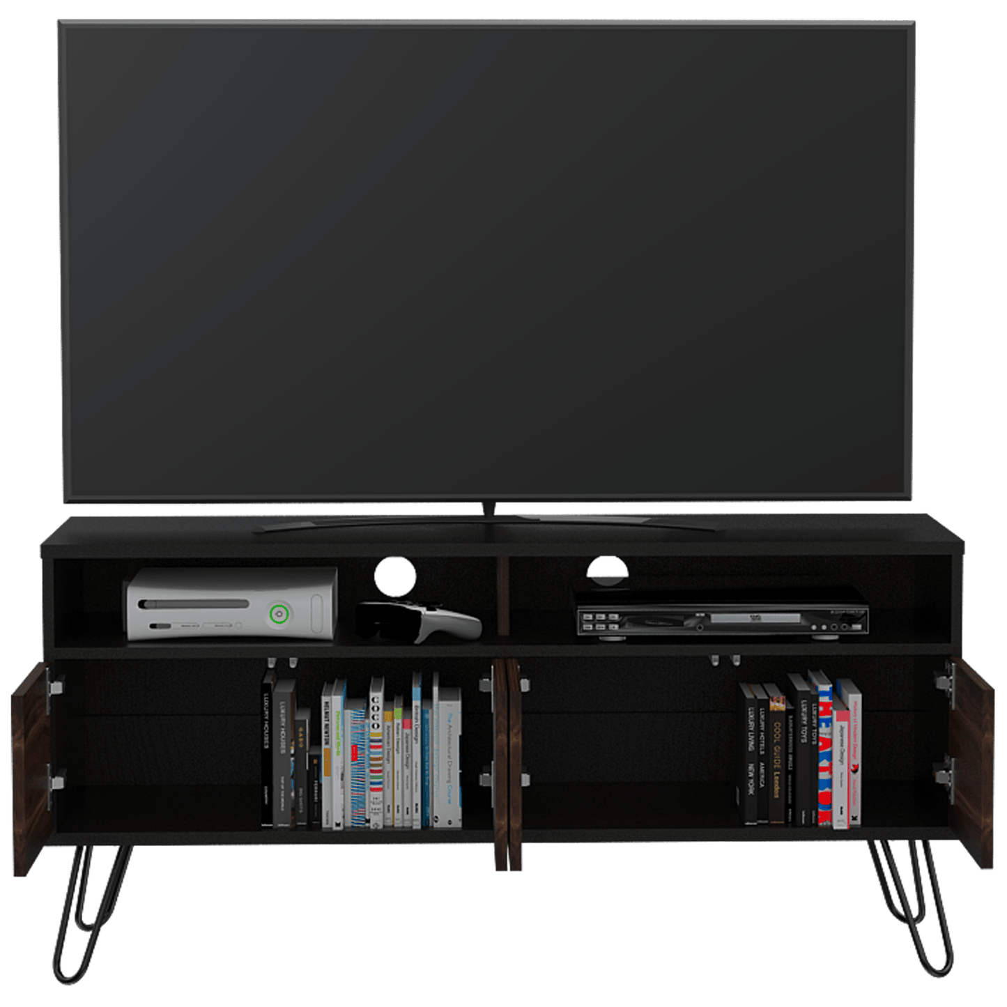 Rack Tv Vassel Rta Wengue-Nogal