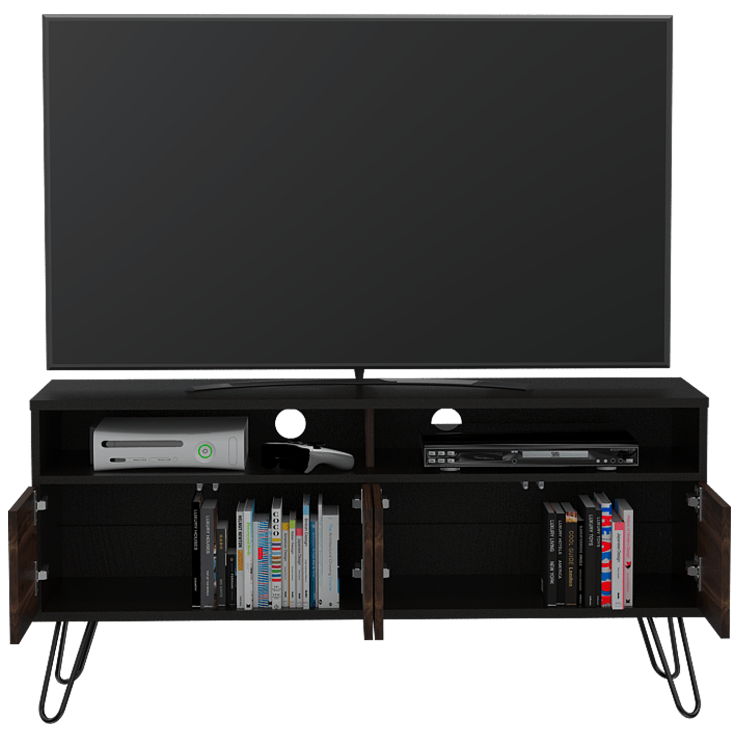 Rack Tv Vassel Rta Wengue-Nogal