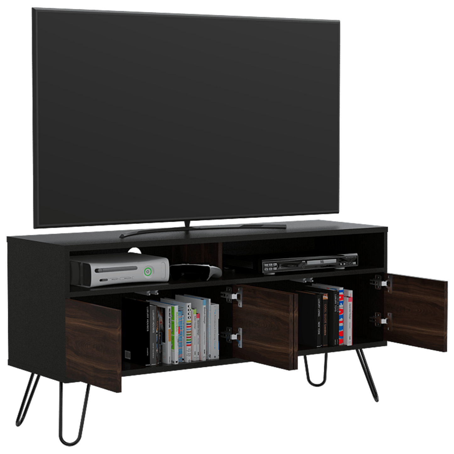 Rack Tv Vassel Rta Wengue-Nogal