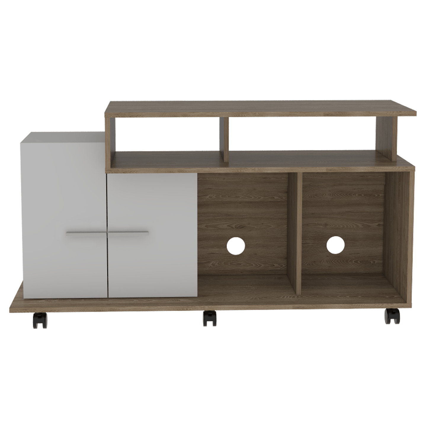 Rack Para Tv Valera  Miel Blanco