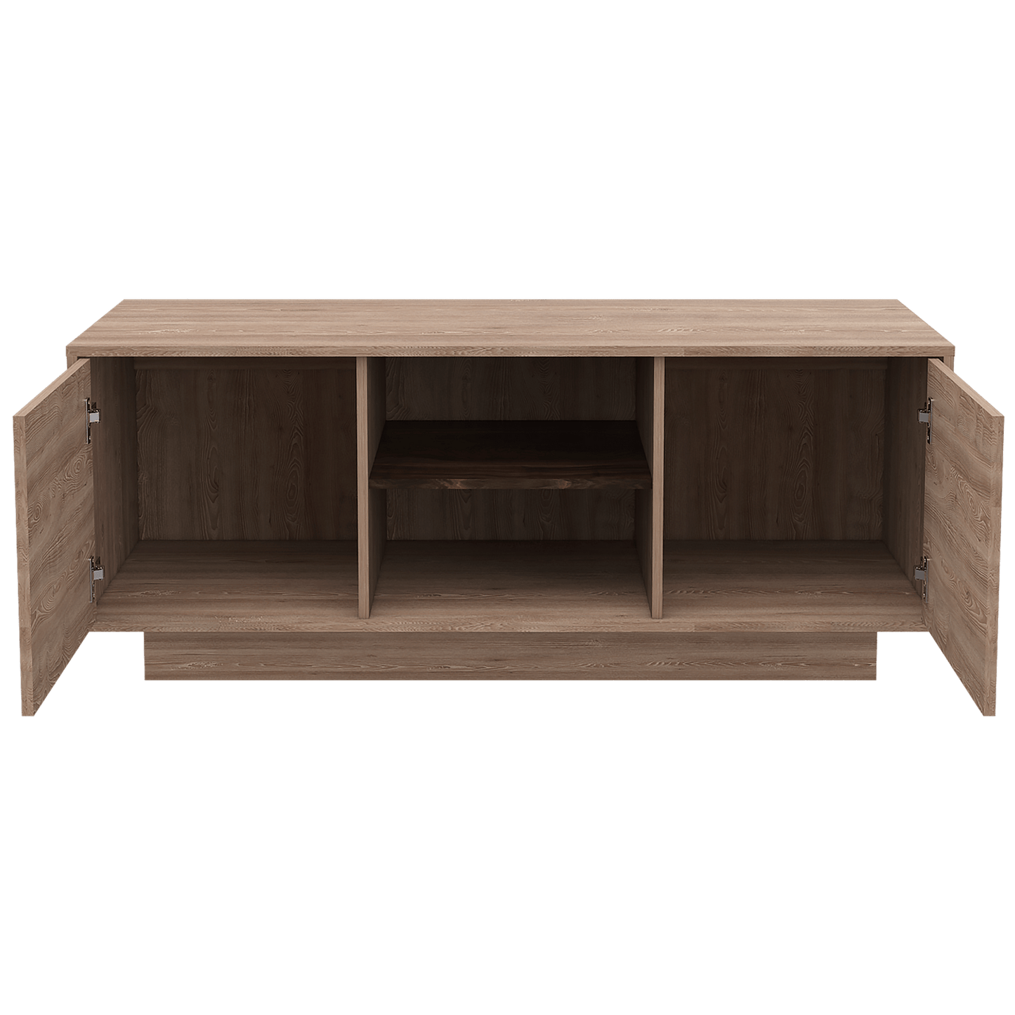 Rack Para Tv Coralina Rta Miel + Nogal