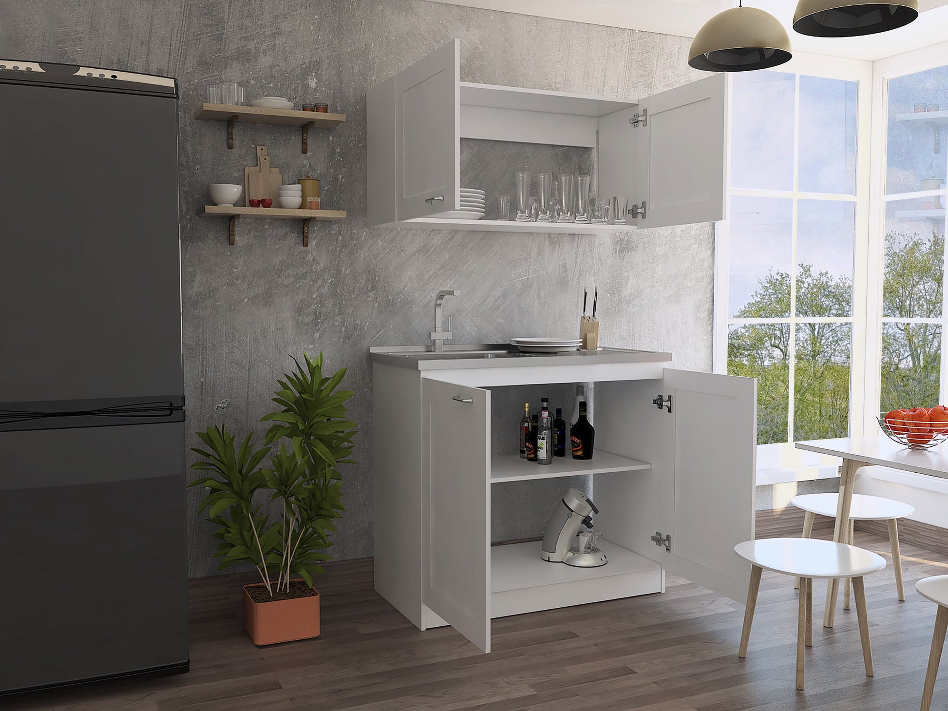 Cocina Start Zurich Rta Blanco