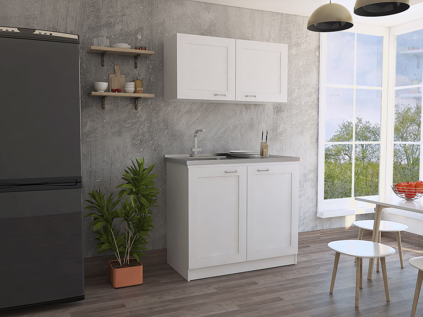 Cocina Start Zurich Rta Blanco