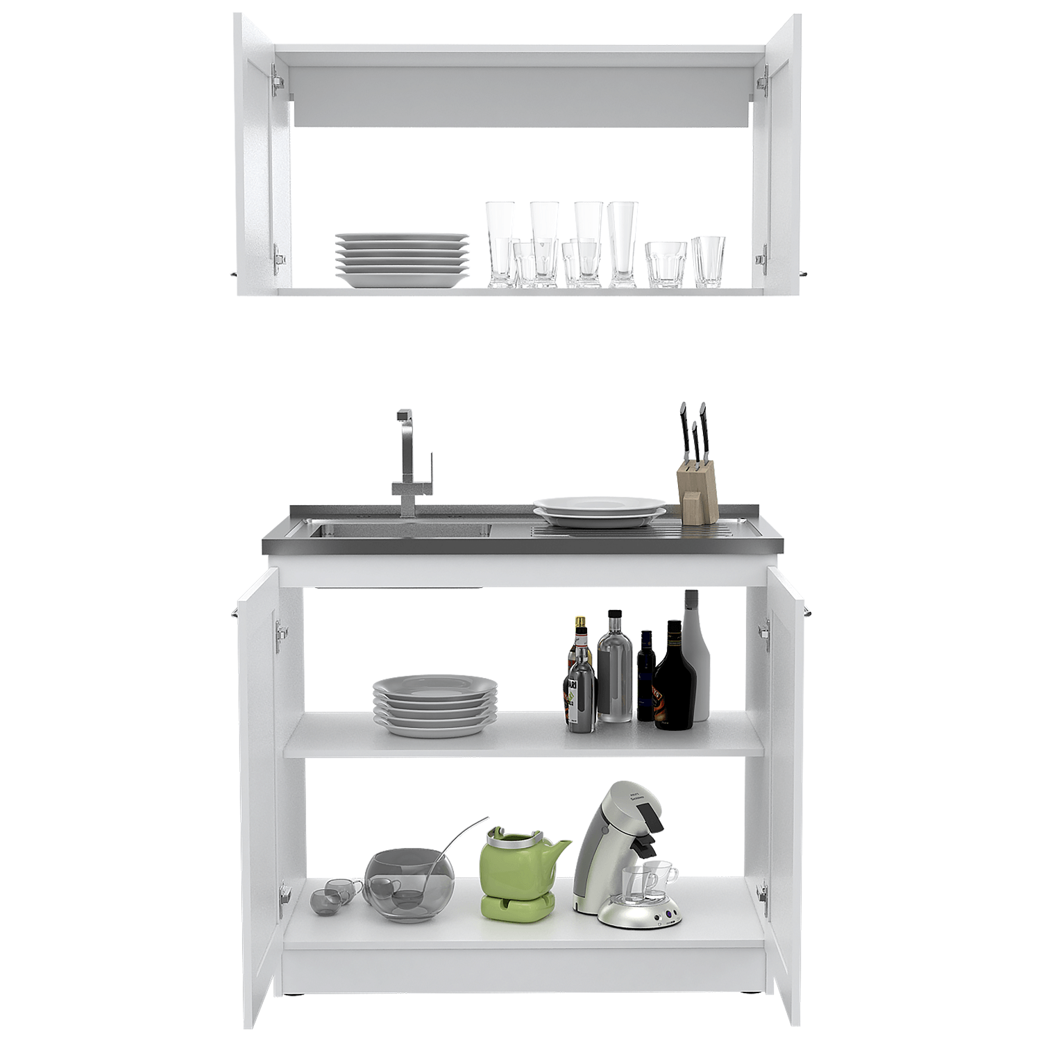 Cocina Start Zurich Rta Blanco