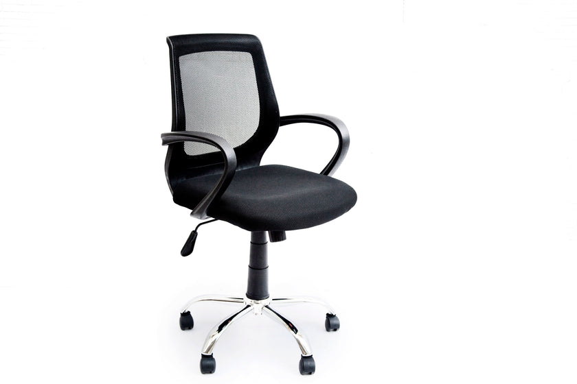 Silla Neumt Pvc Bnyl Technimobili  Negro 87 - 99X61X52 Cm