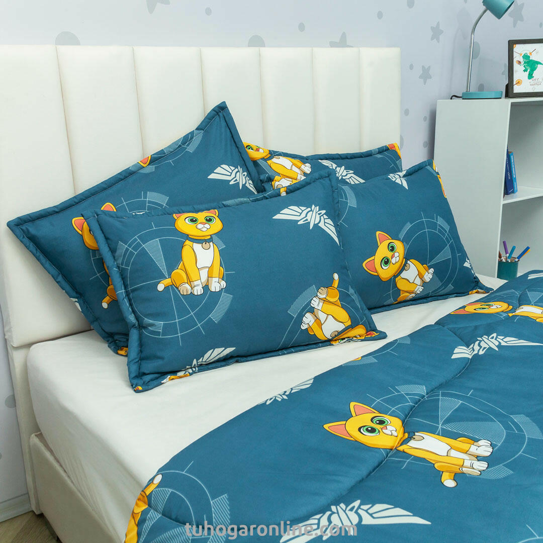 Cubrelecho Acolchado Cama Doble Lightyear Sox