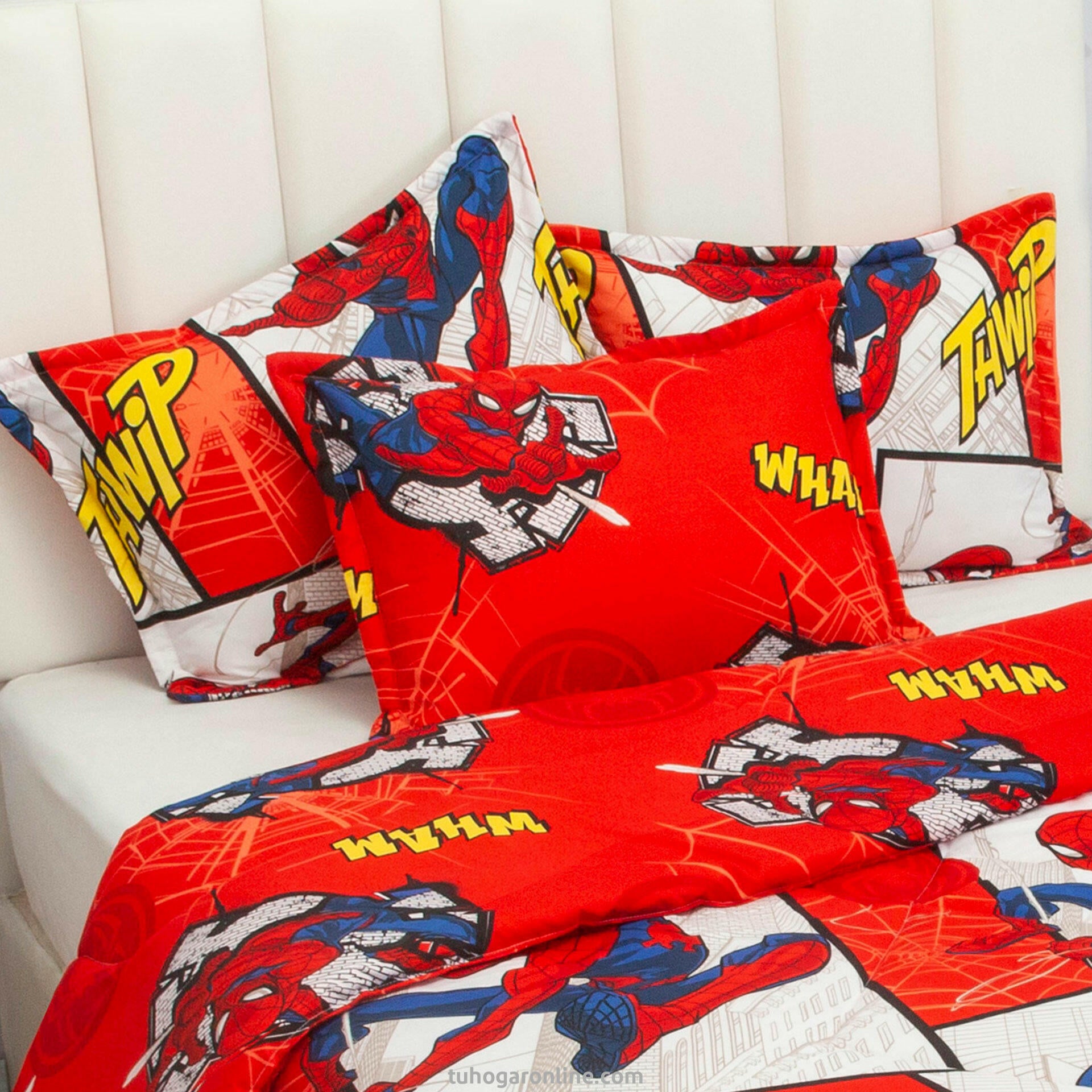 Cubrelecho Acolchado Marvel Spiderman