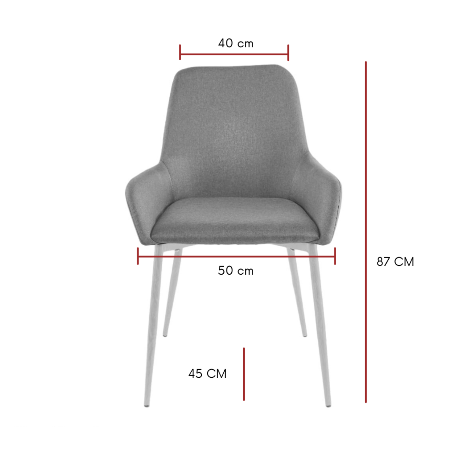 Sitial Concept Café Claro/Oscuro Set X 2 Unidades