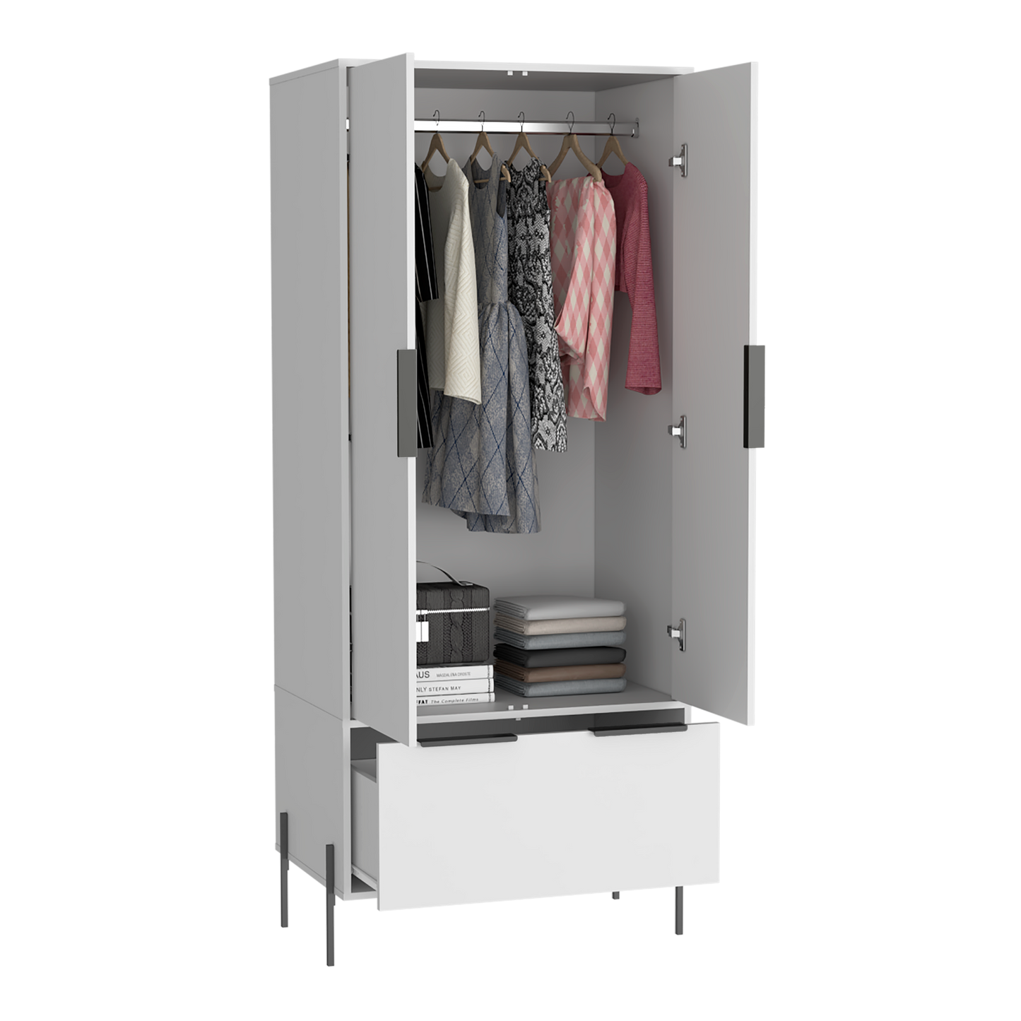 Closet With Collection W 183 Rta Blanco