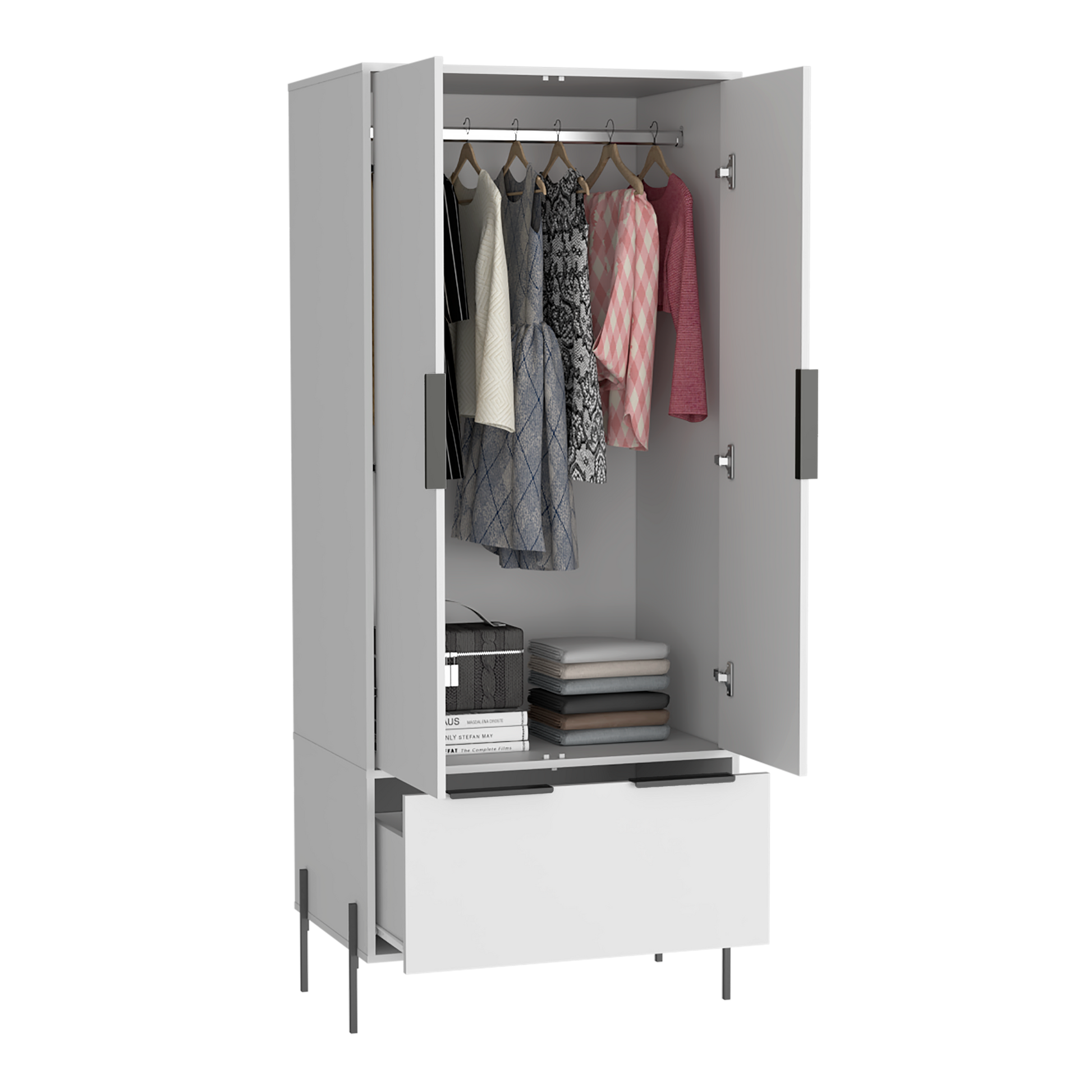 Closet With Collection W 183 Rta Blanco