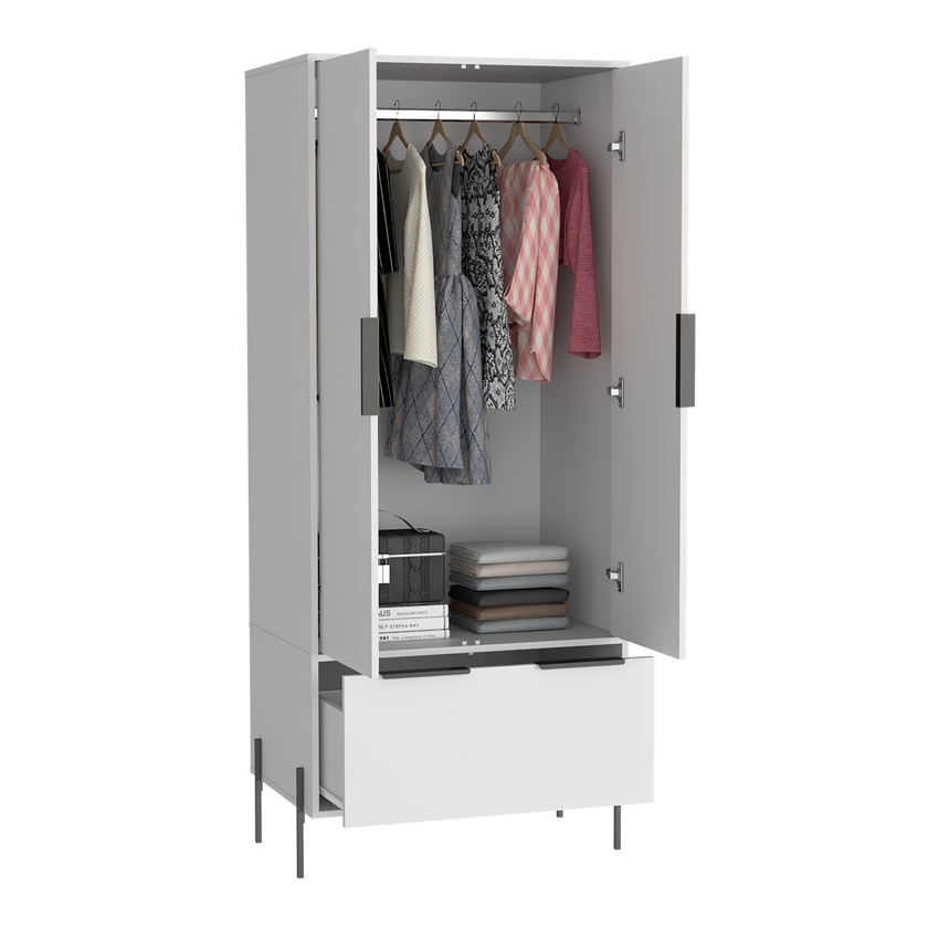 Closet With Collection W 183 Rta Blanco