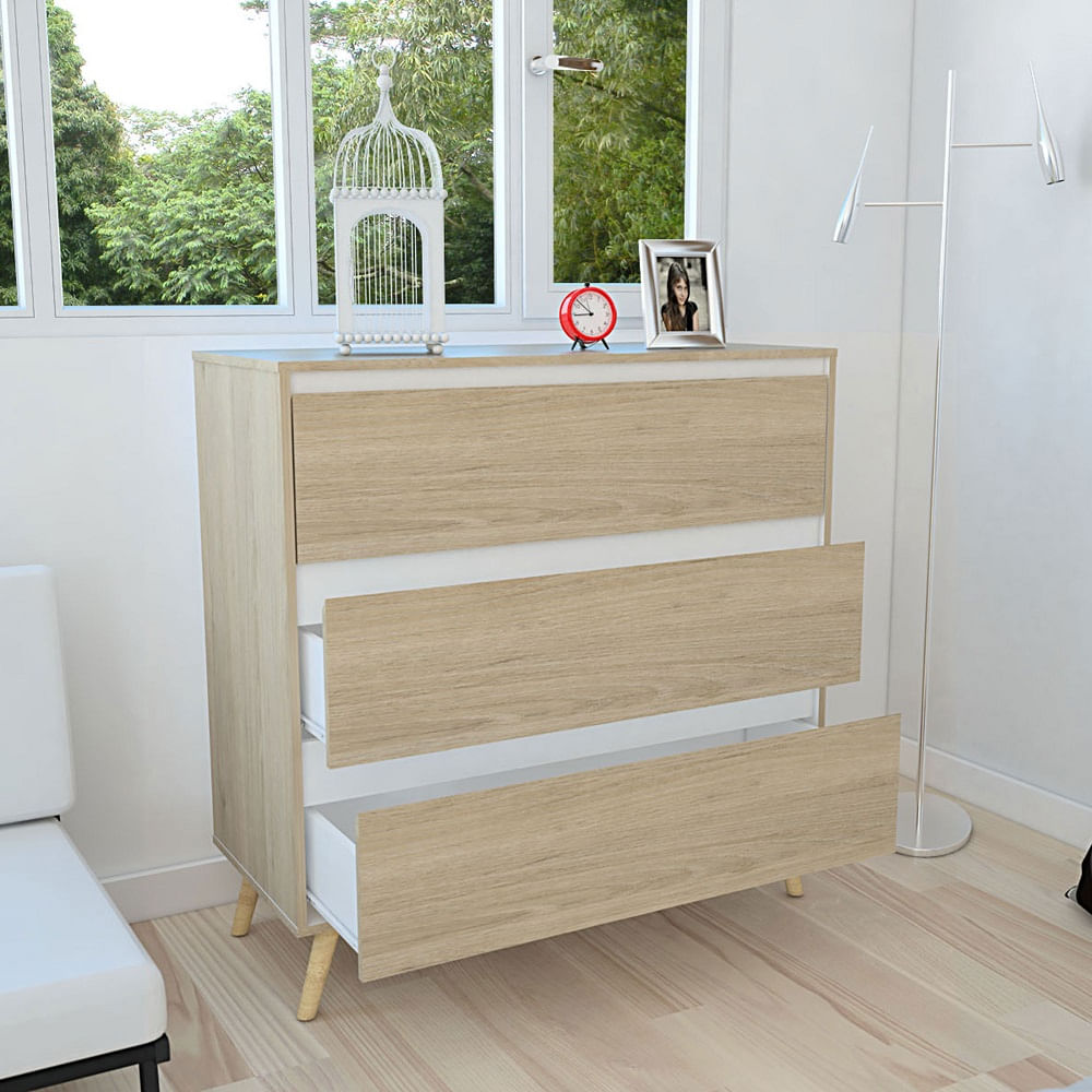 Comoda Benett Rta Rovere Blanco