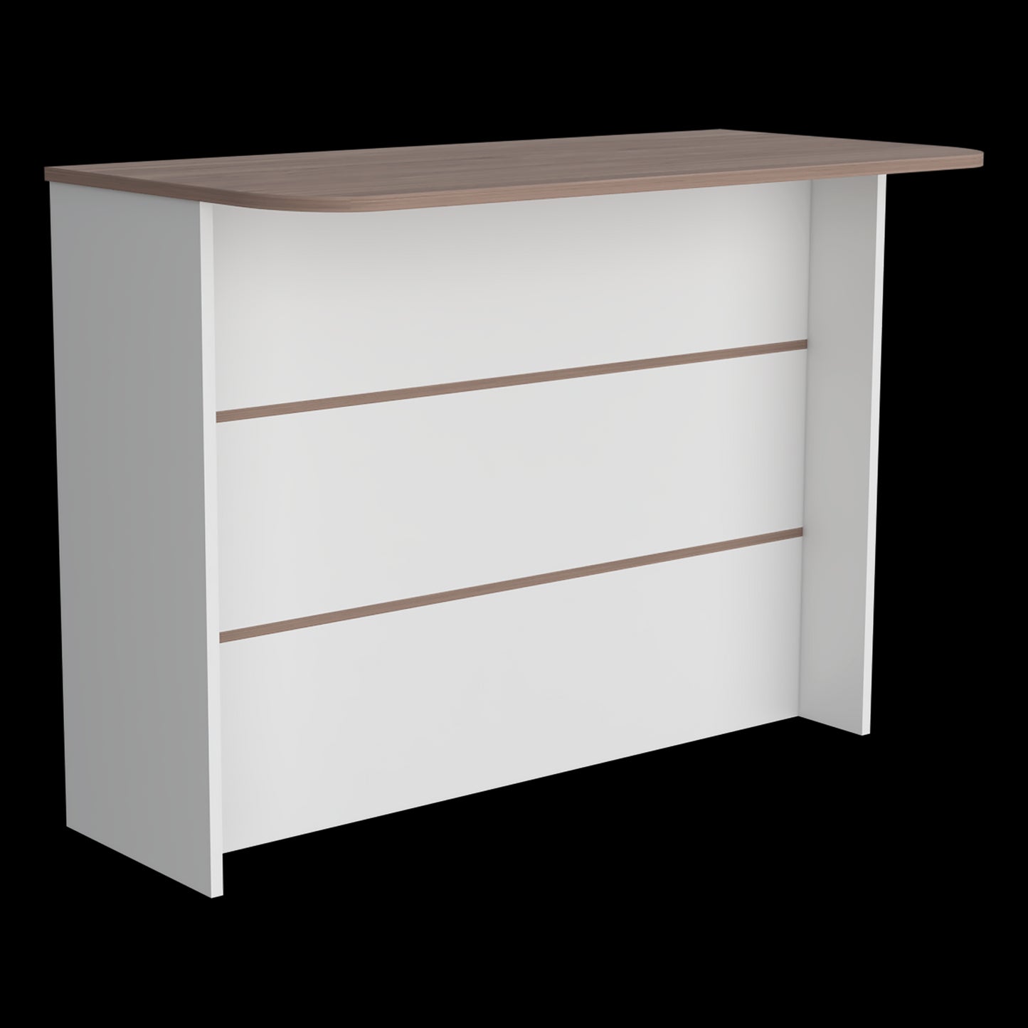 Barra Auxiliar Fendi Blanco + Castaño