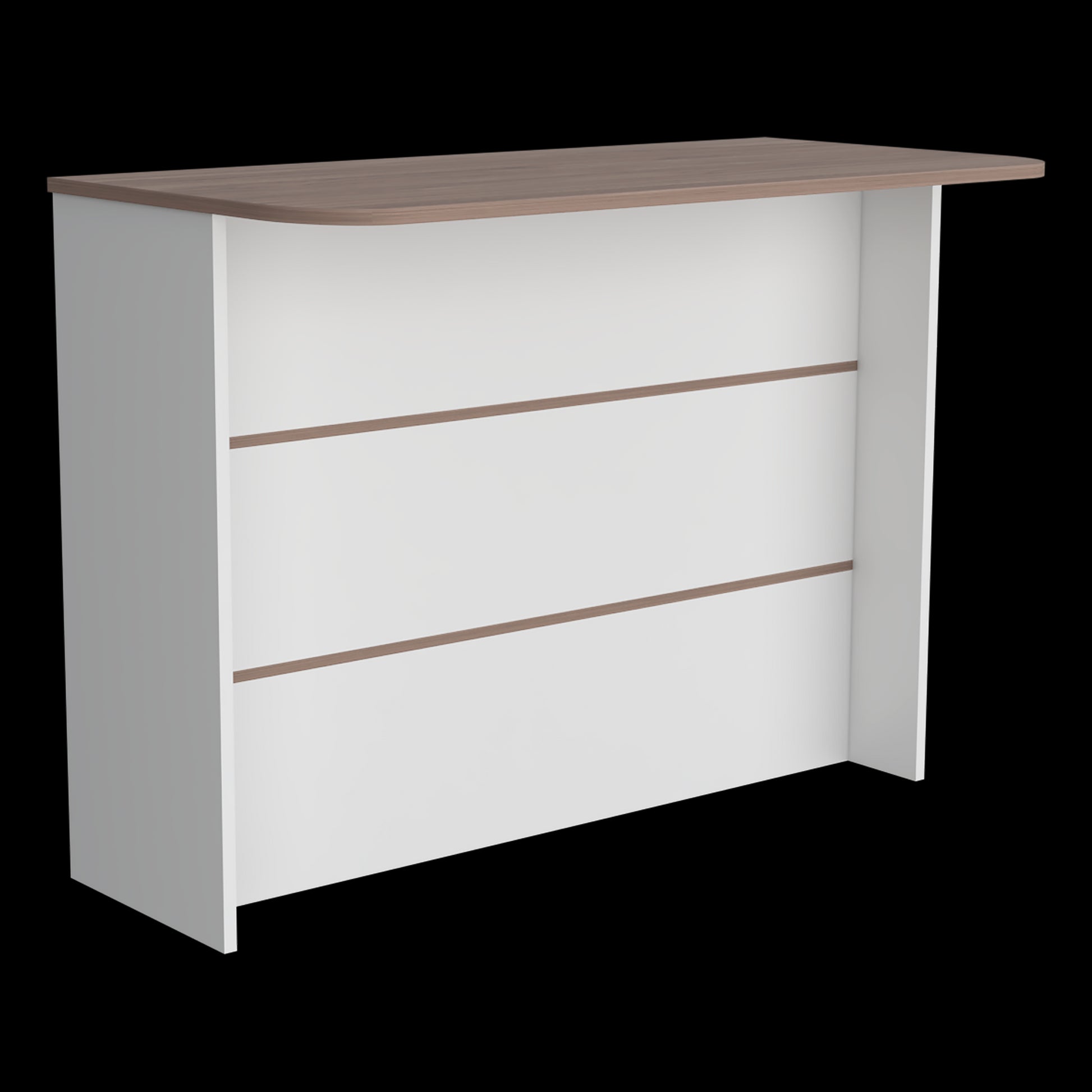 Barra Auxiliar Fendi Blanco + Castaño
