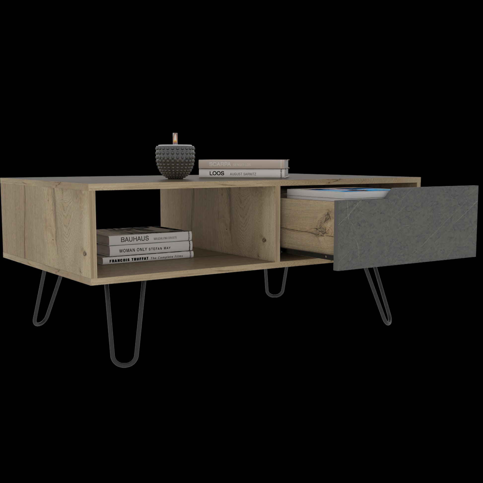 Mesa De Centro Monaco Rta Duna + Onix