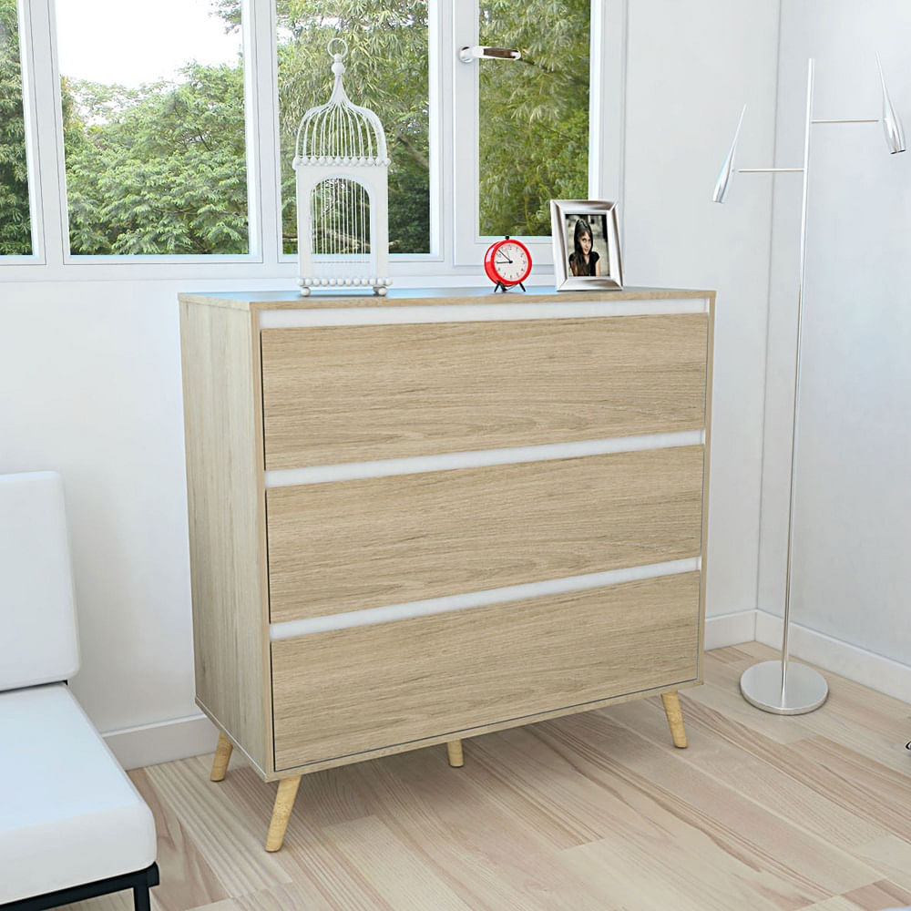 Comoda Benett Rta Rovere Blanco