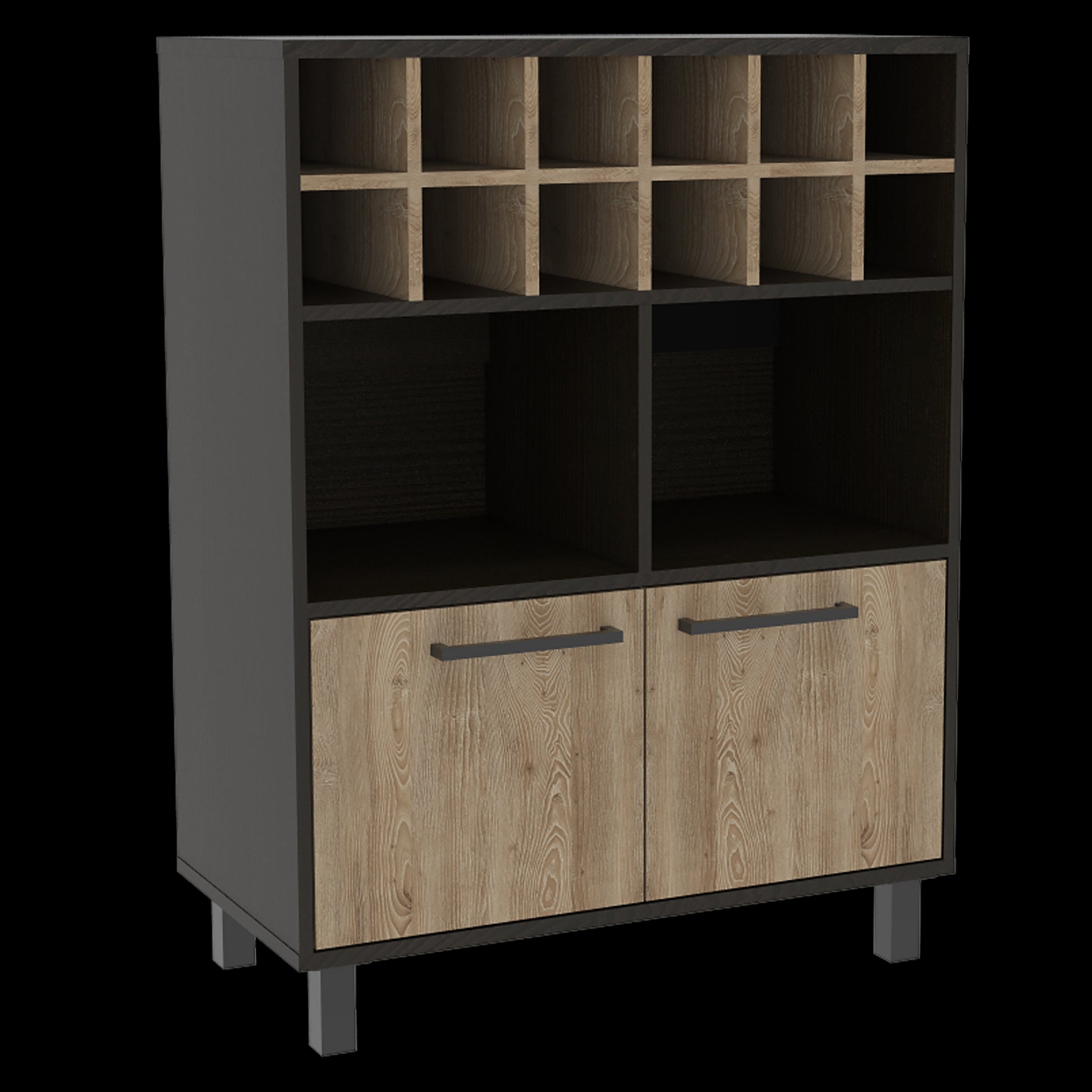 Mueble Bar Kaia Rta Wengue + Miel