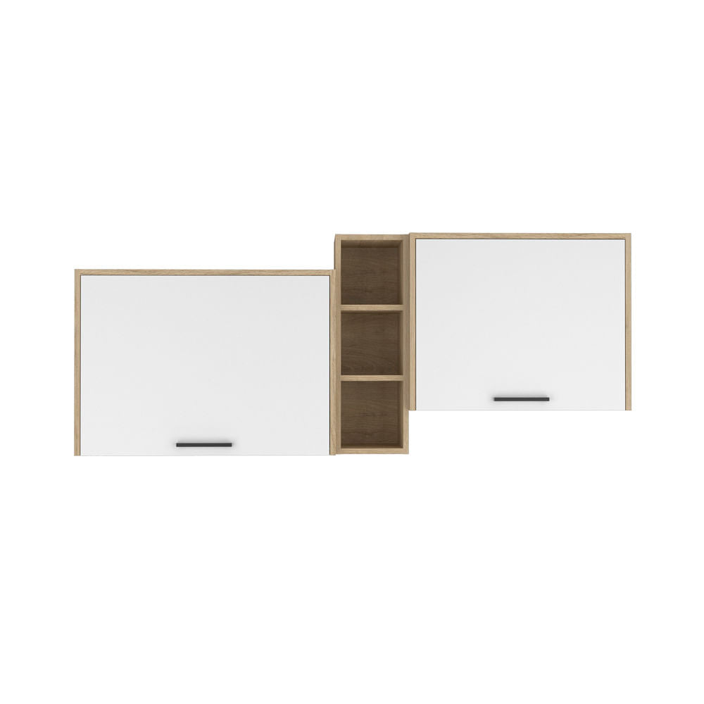 Mueble Superior 150 Belmira Rovere Blanco