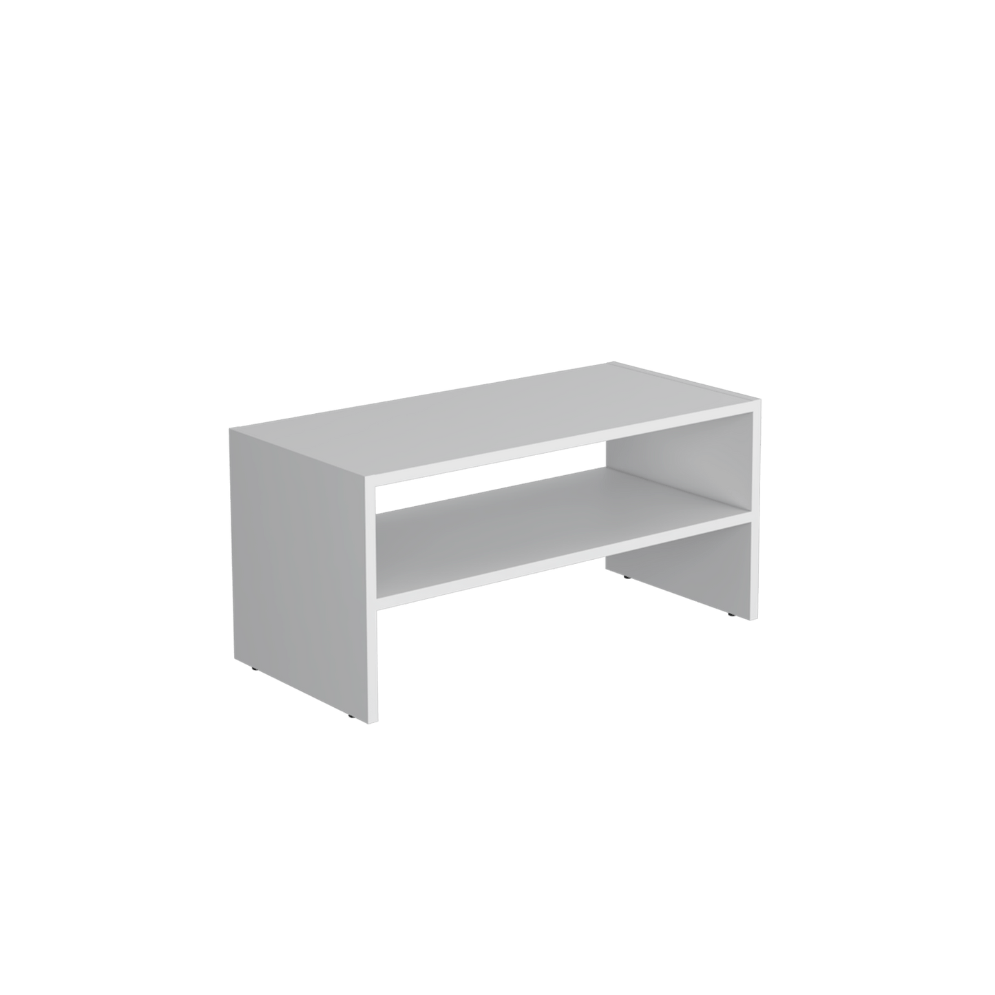 Zapatero Apilable Basico Silpa 35X72X34 Rta Blanco Mqz