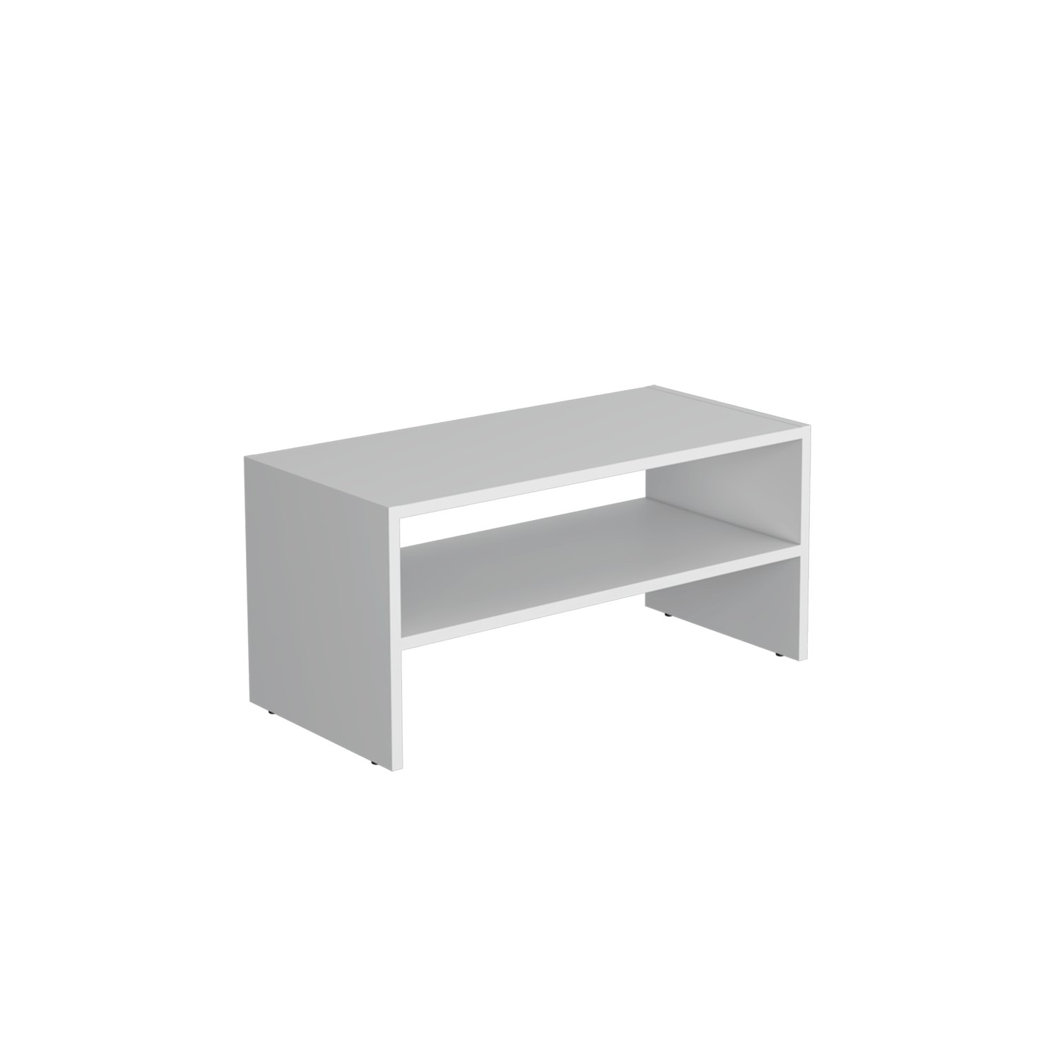 Zapatero Apilable Basico Silpa 35X72X34 Rta Blanco Mqz