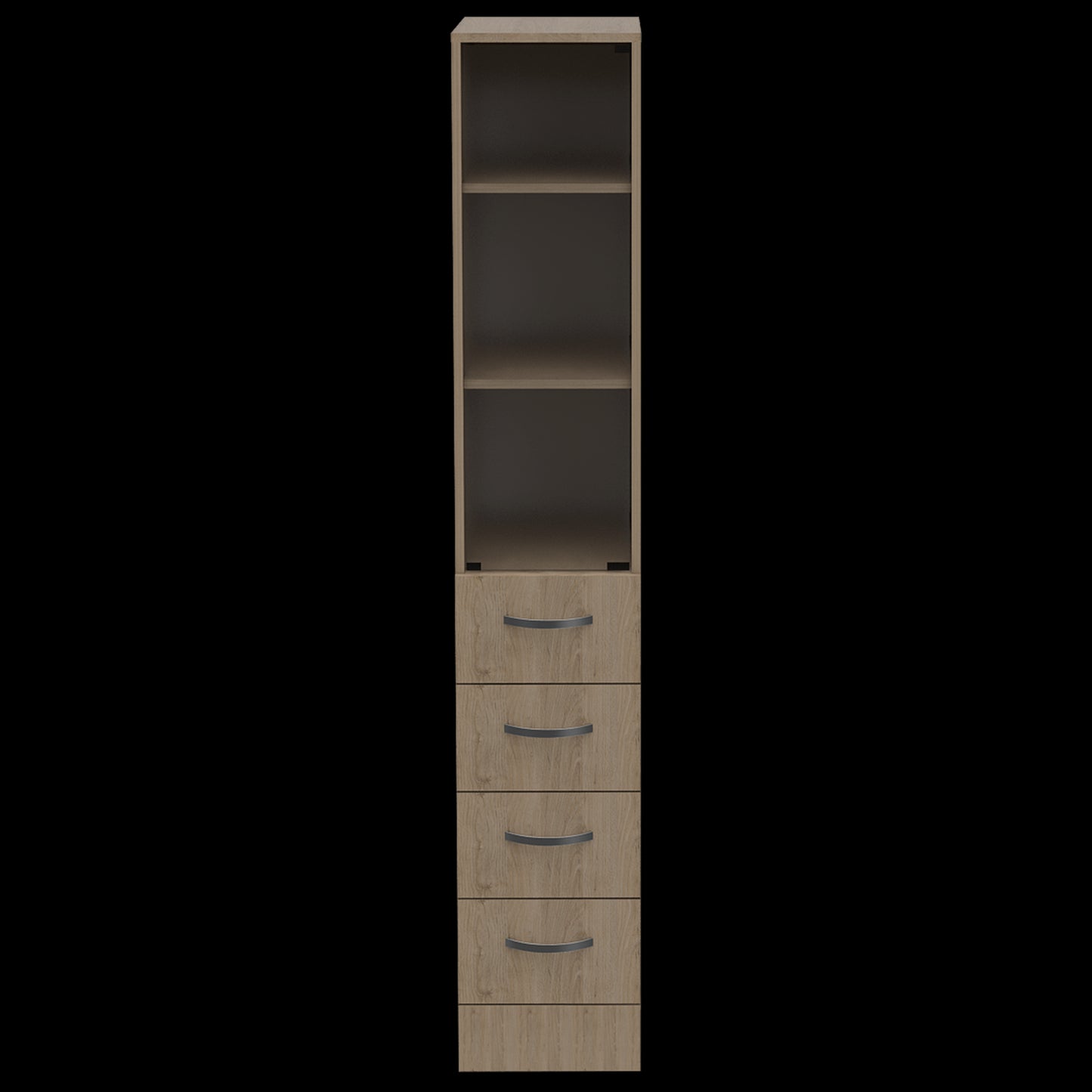 Torre De Baño Vanguard (1C) Rovere/Blanco 173,5X30,4X44,6 Cm