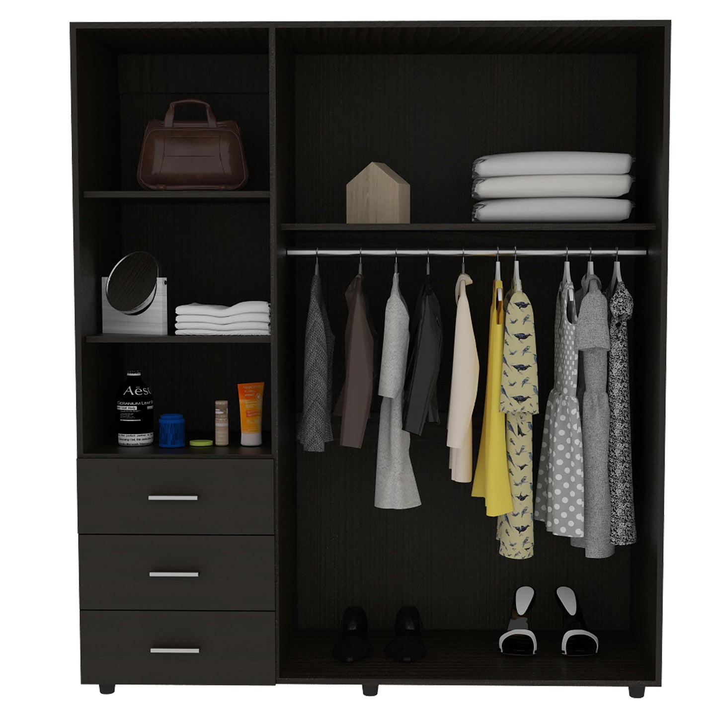 Armario Verona 161 X 140 X 51 Rta Wengue