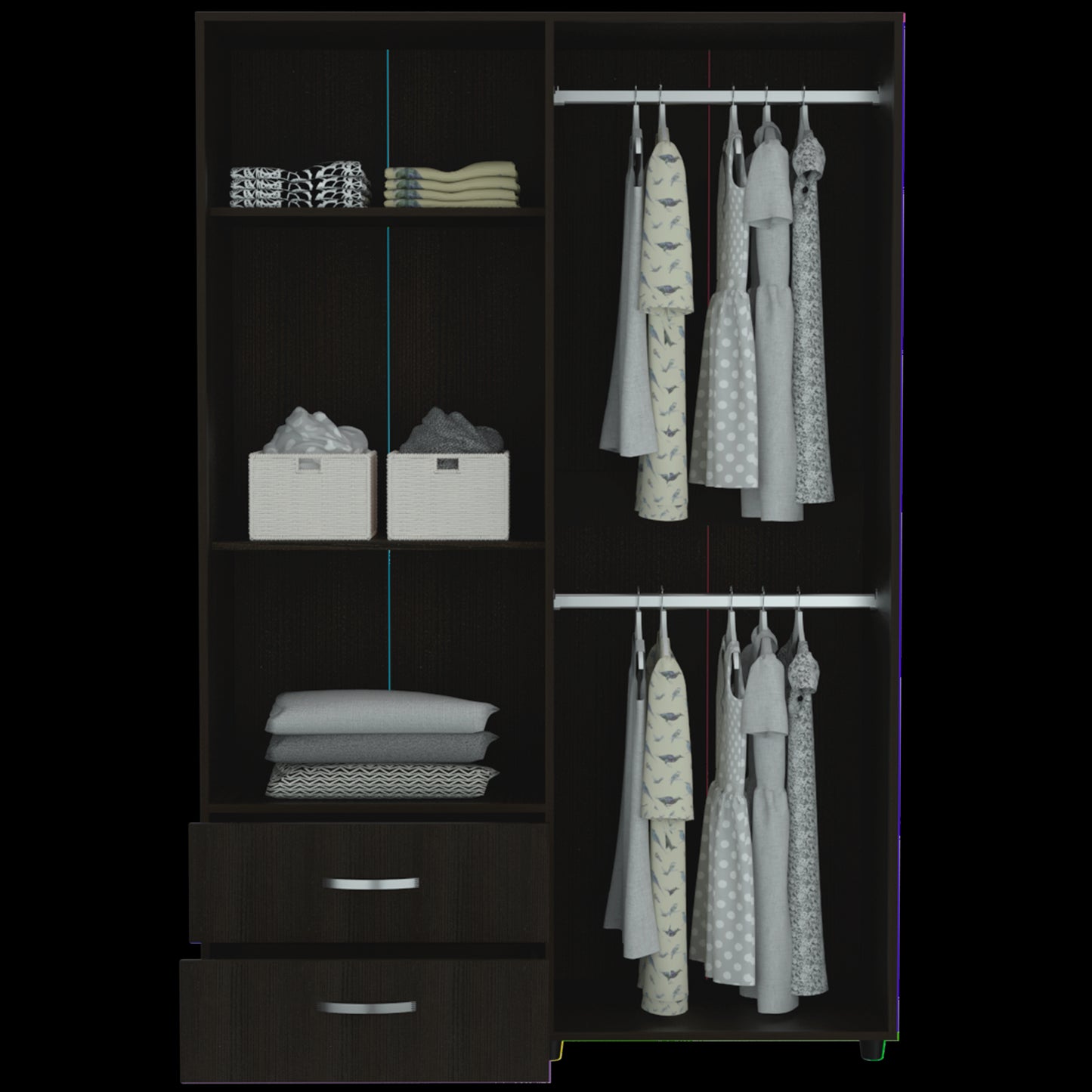 Closet Ankora Basic 180 X 120 47 Rta Wengue