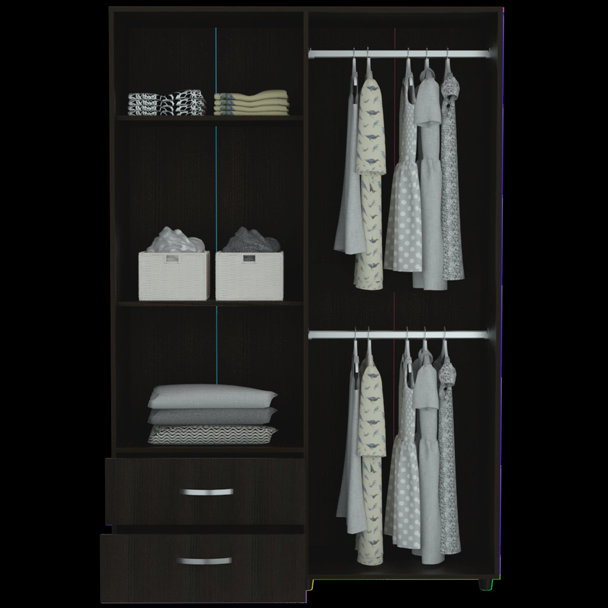 Closet Ankora Basic 180 X 120 47 Rta Wengue