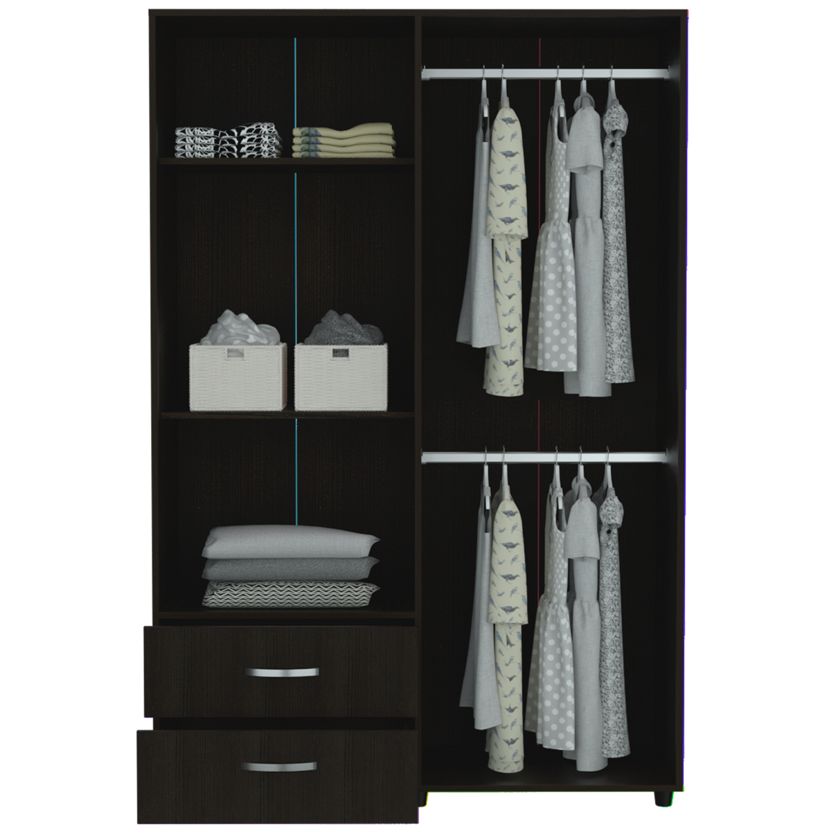 Closet Ankora Basic 180 X 120 47 Rta Wengue N/A