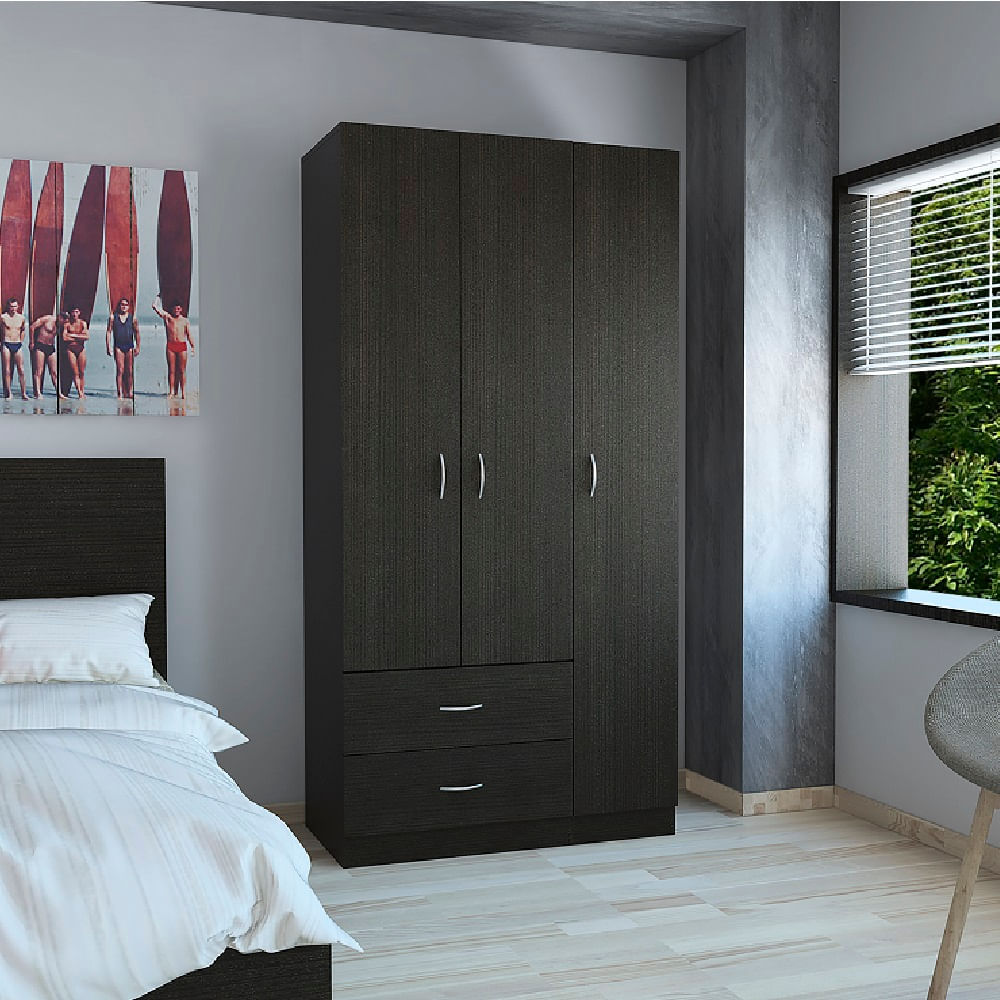 Closet Austral Tres Puertas Rta Wengue