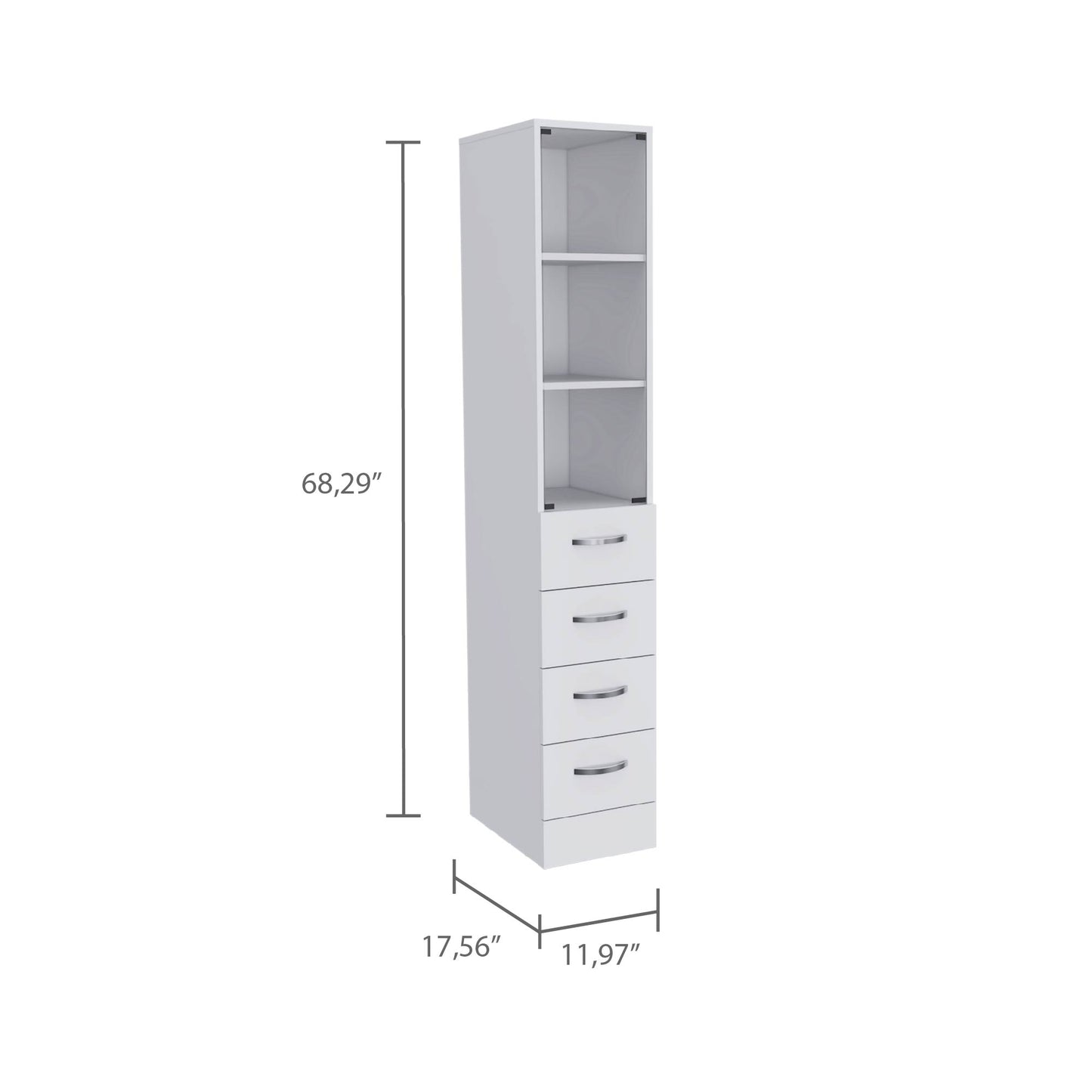 Torre De Baño Vanguard Rta Blanco Zf