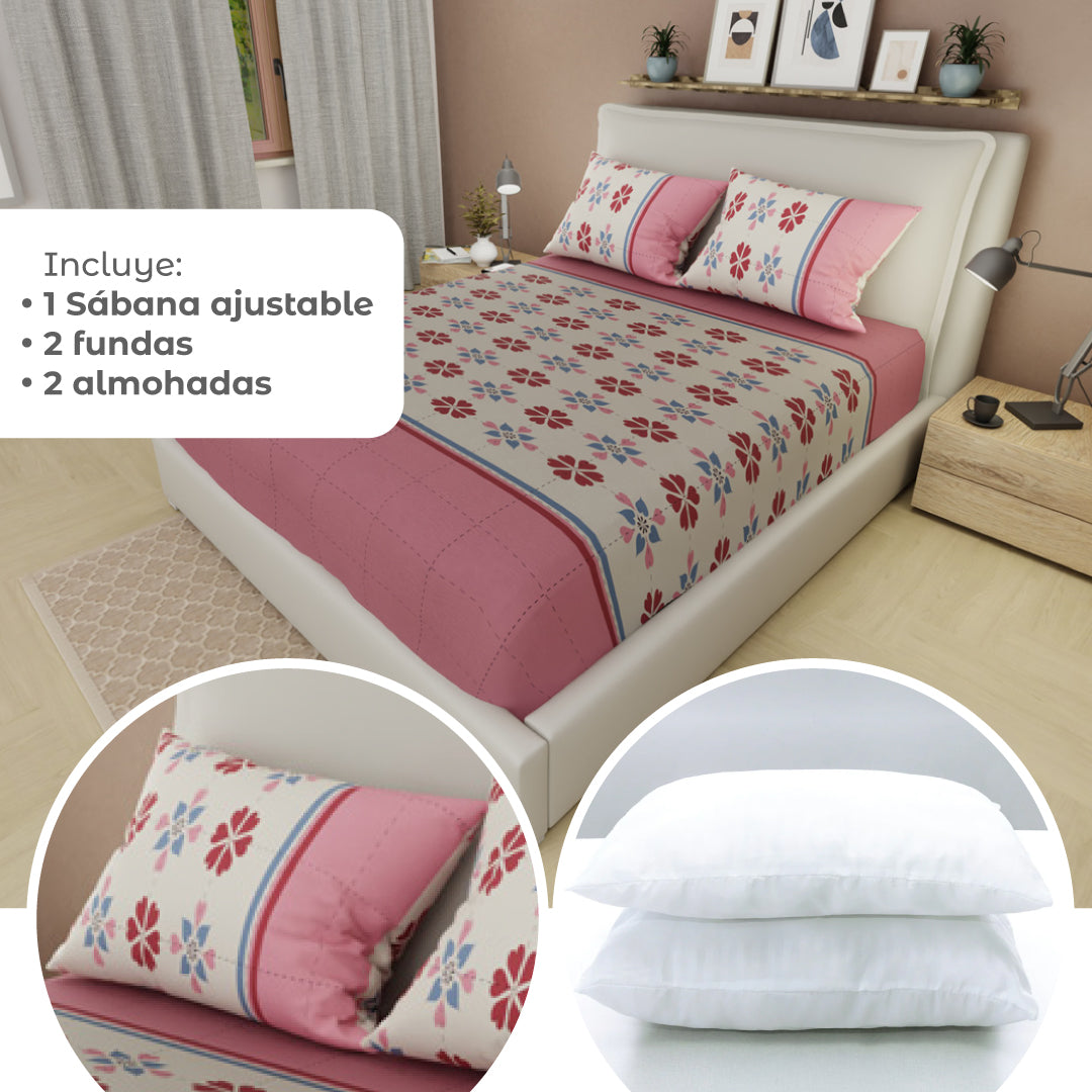 Combo 5 en 1 Rosa
