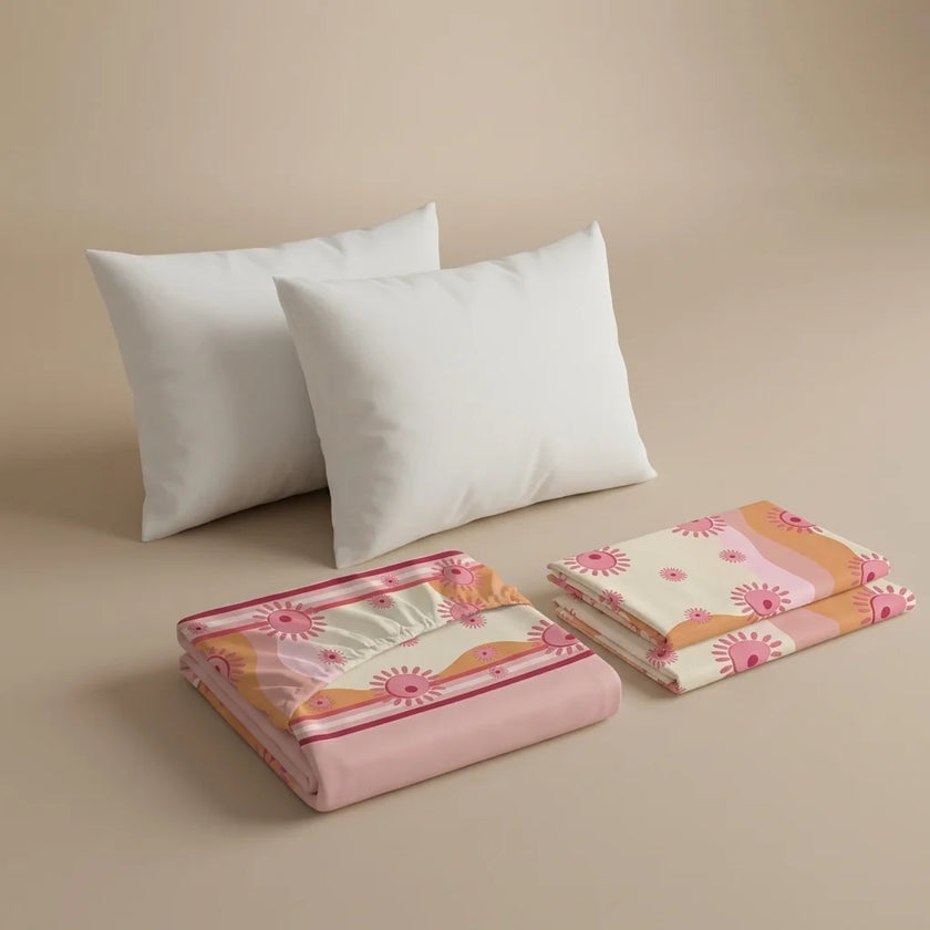 Combo Amor & Amistad  5 en 1 Naranja - Rosa
