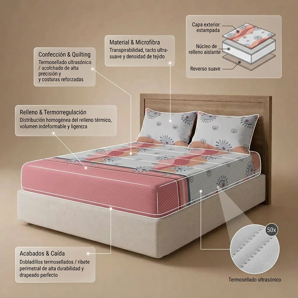 Combo Amor & Amistad  5 en 1 Naranja - Beige 