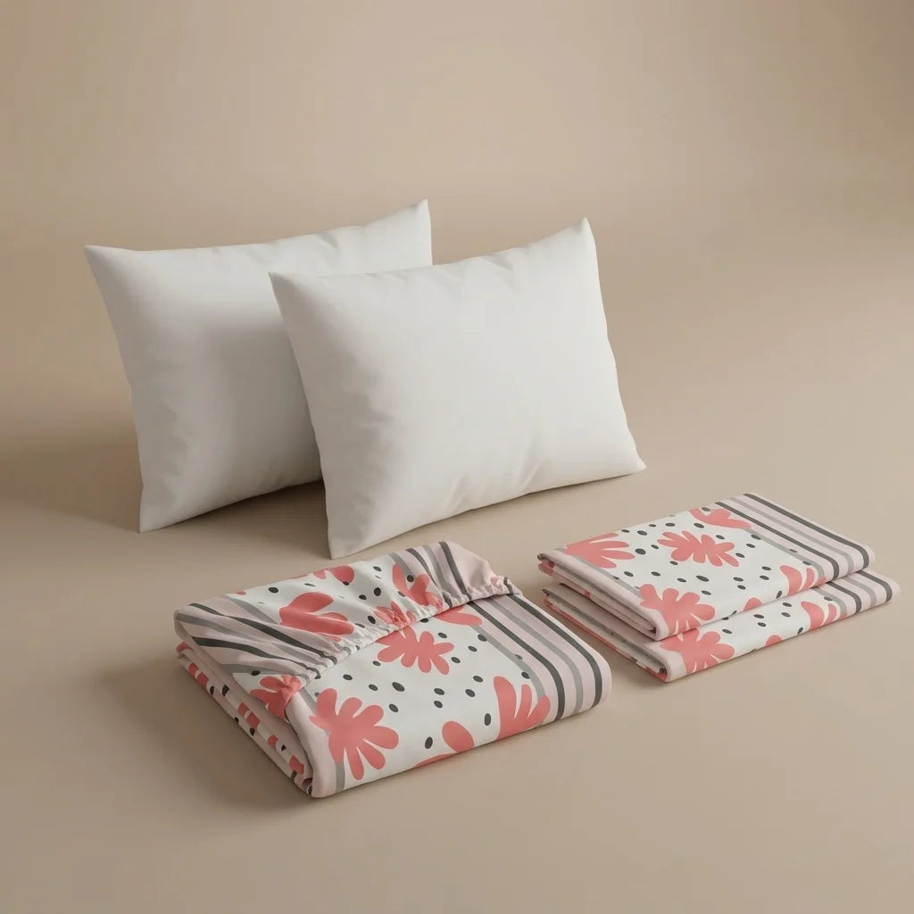 Combo Amor & Amistad  5 en 1 Salmon - Beige 