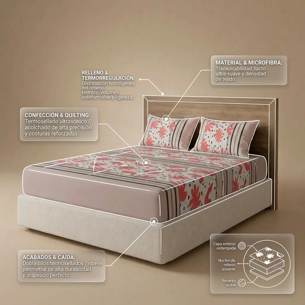 Combo Amor & Amistad  5 en 1 Salmon - Beige 
