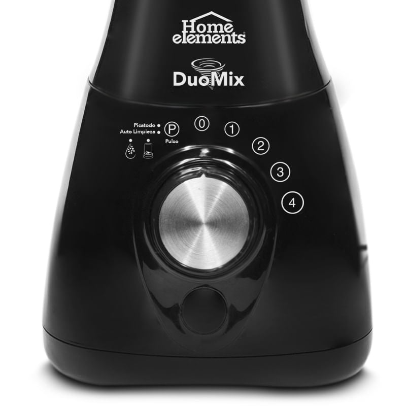 Exprimidor De Jugo 1L Negro Home Elements