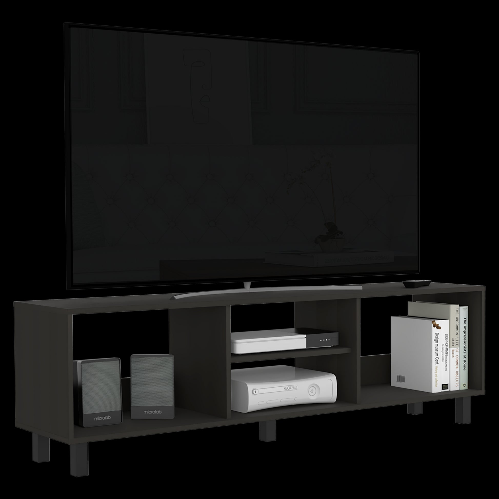 Rack Para Tv Tunez 160 Rta Wengue